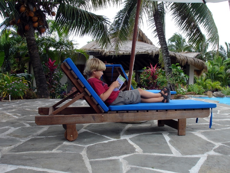 Matthew is waiting patiently to turn 10 someday and take his own scuba class.